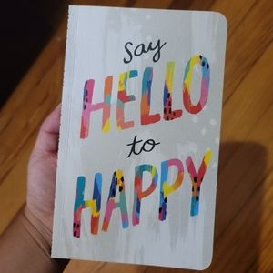 Notebook with inspirational messages 5" x 8"